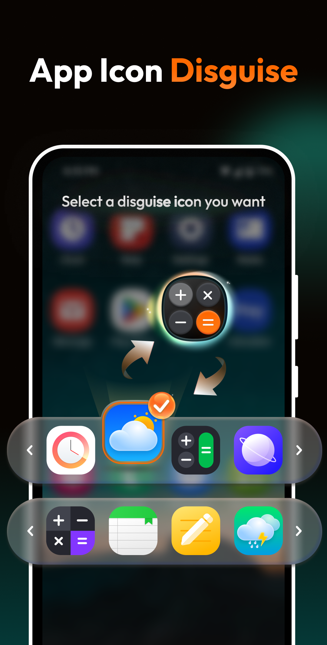 اسکرین شات 7 برنامه Calculator: App Hider & Locker