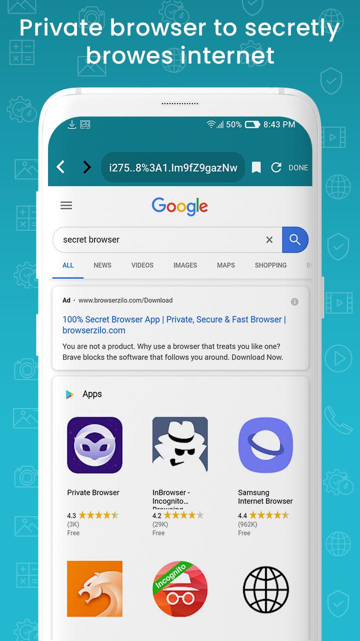اسکرین شات 6 برنامه Calculator Vault - Hide Photos