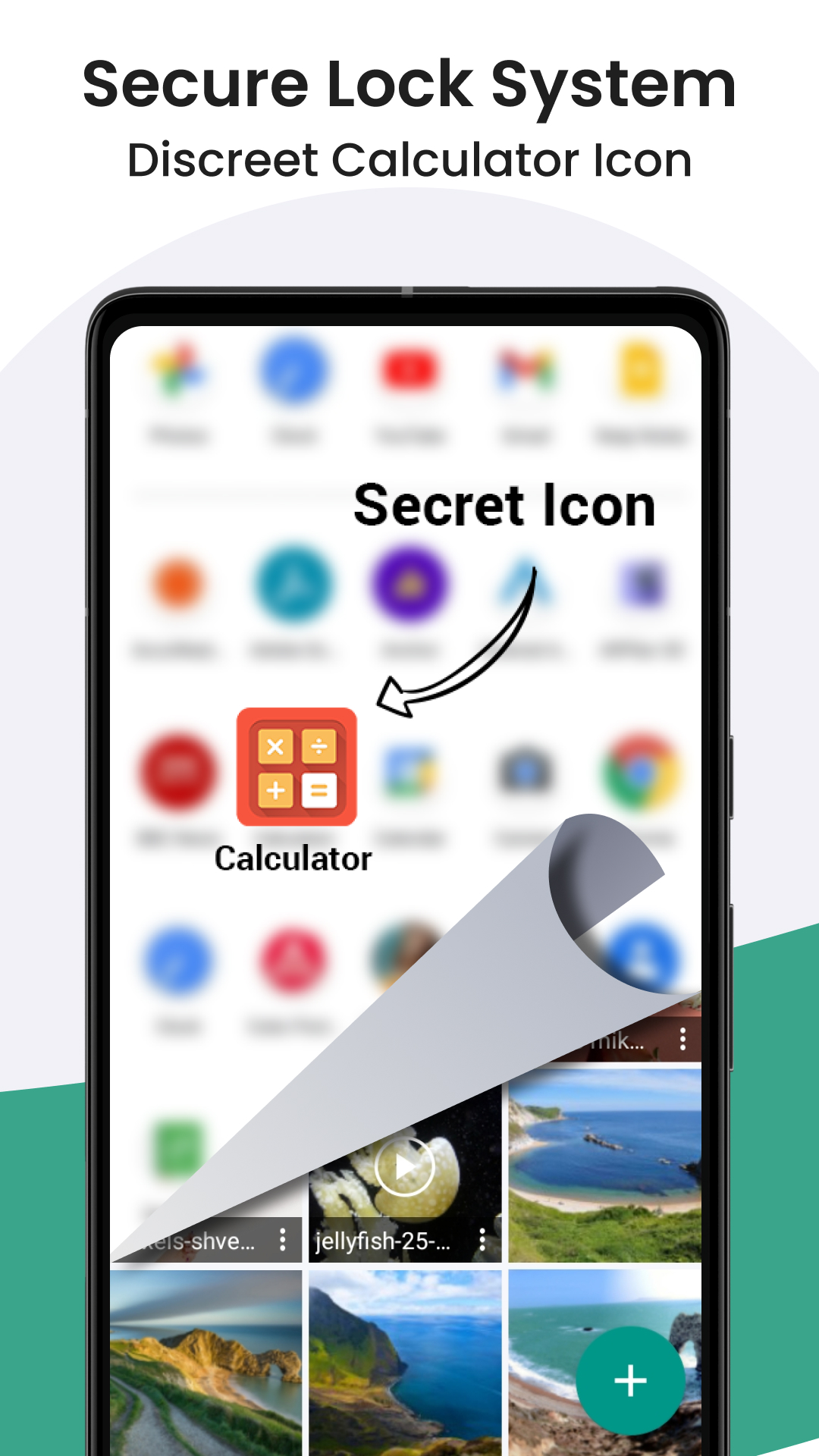 اسکرین شات 3 برنامه Calculator Vault- Gallery Lock