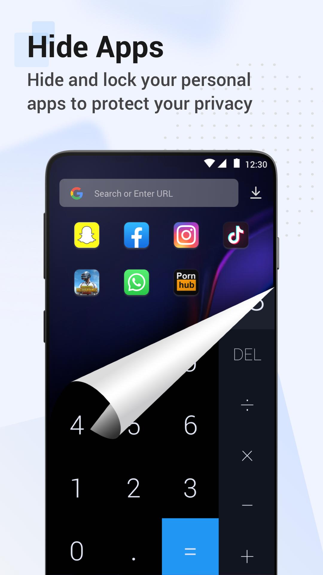 اسکرین شات 4 برنامه HideX - Calculator Photo Vault