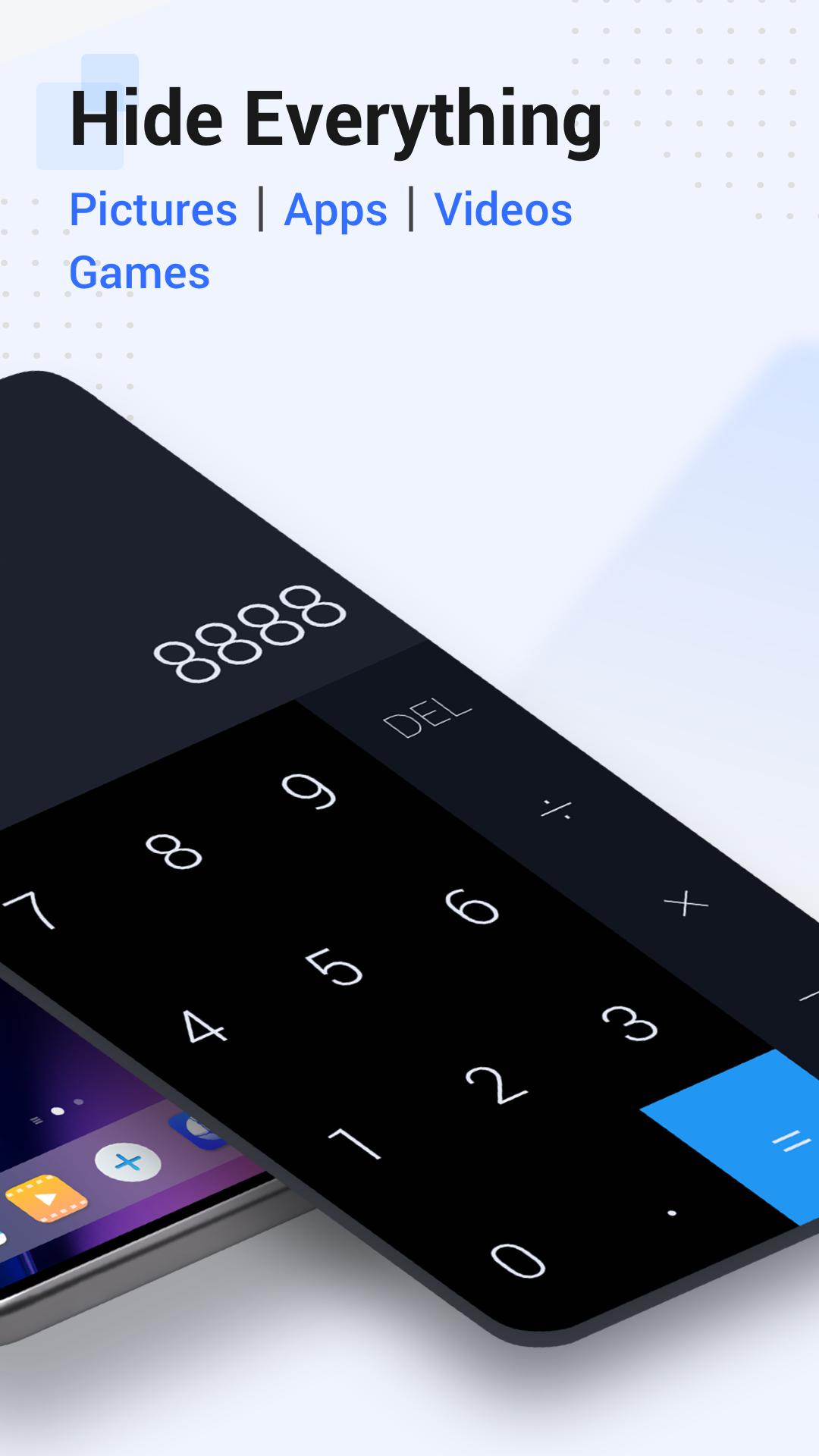 اسکرین شات 2 برنامه HideX - Calculator Photo Vault