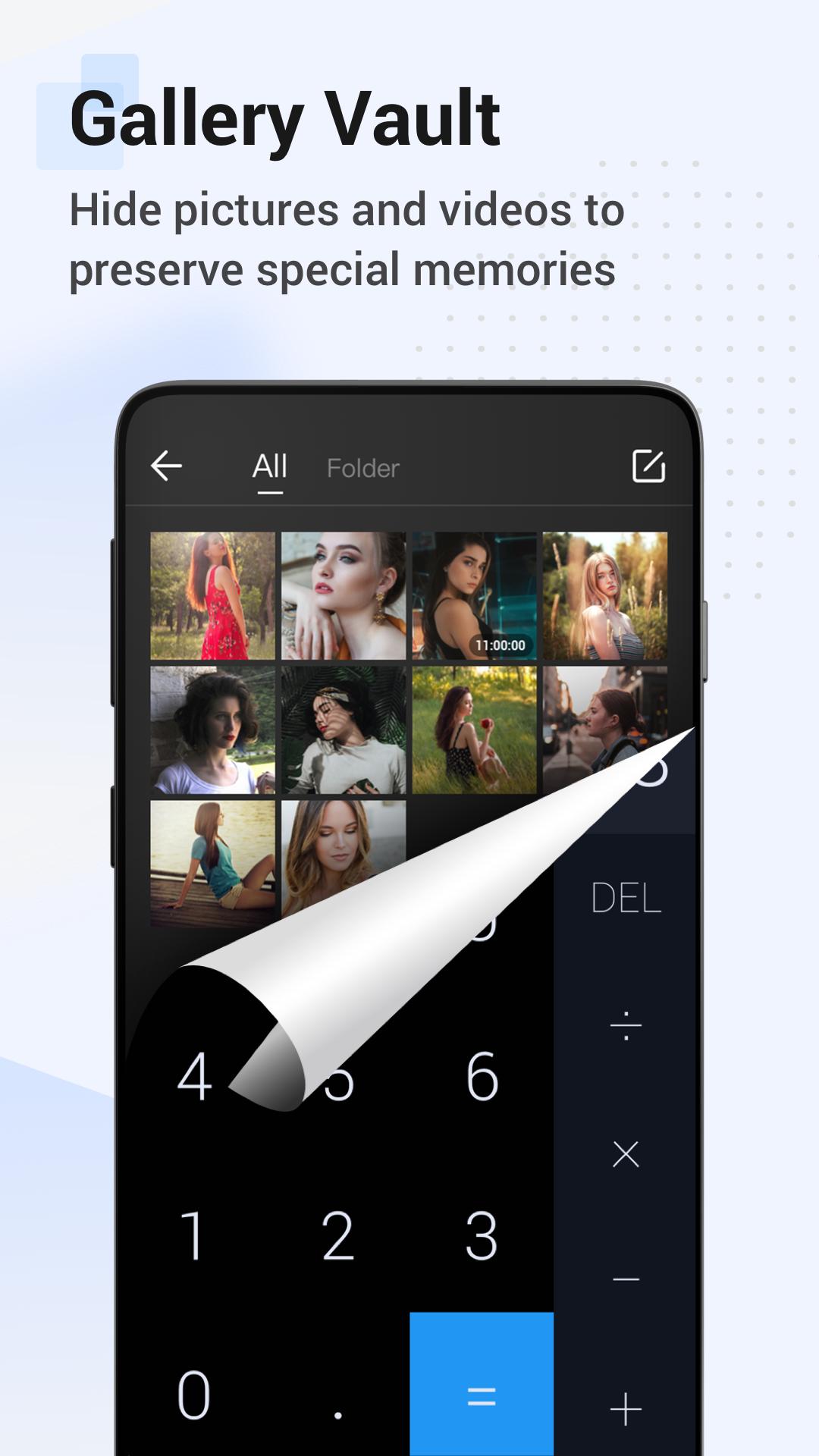 اسکرین شات 3 برنامه HideX - Calculator Photo Vault