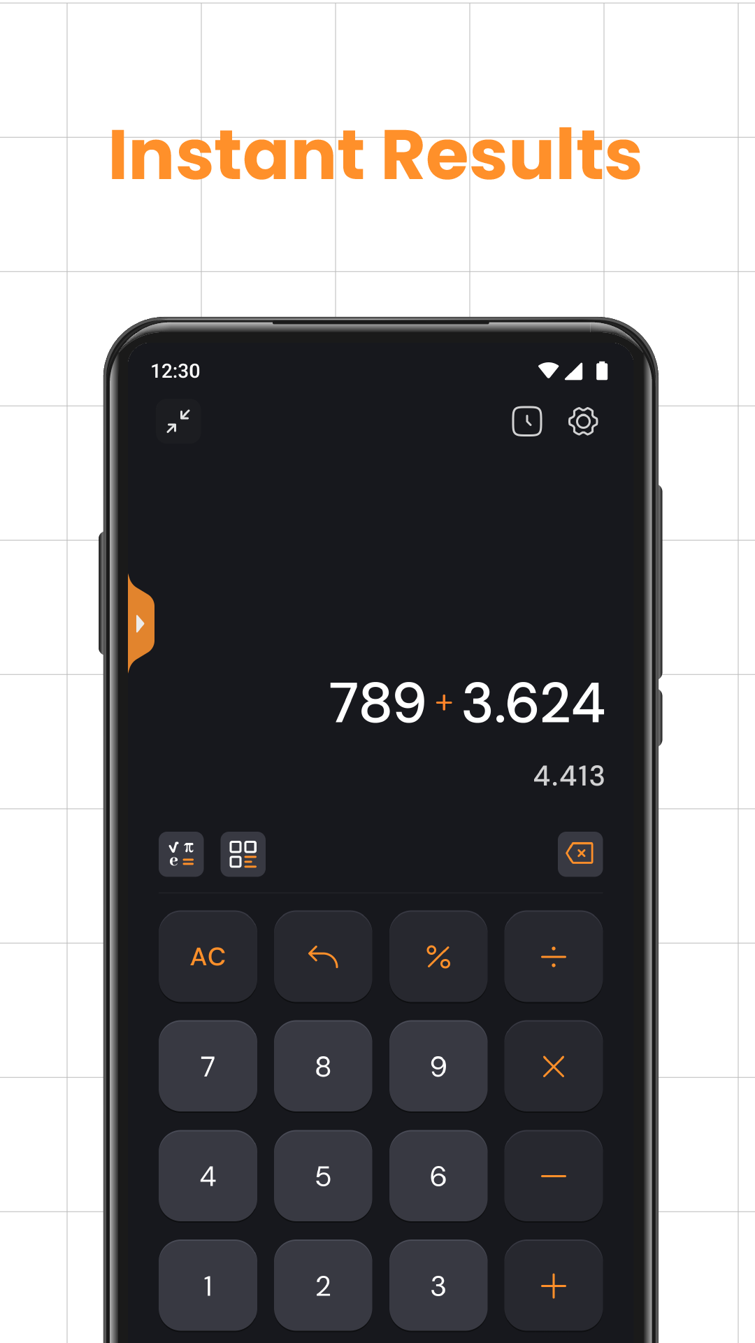 اسکرین شات 2 برنامه Basic Calculator: GPA & Math