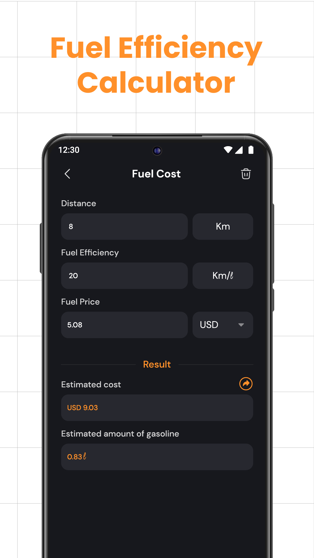 اسکرین شات 5 برنامه Basic Calculator: GPA & Math