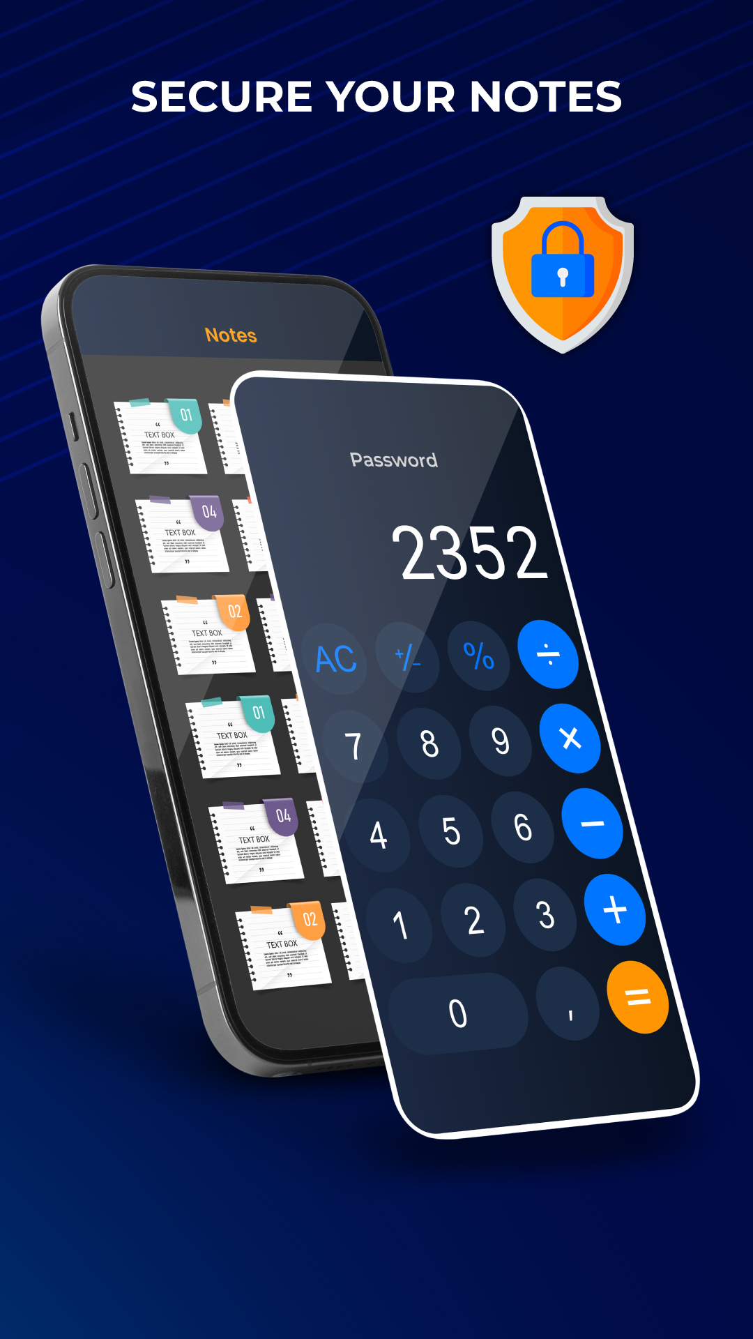 اسکرین شات 4 برنامه Calculator Lock App: Applock