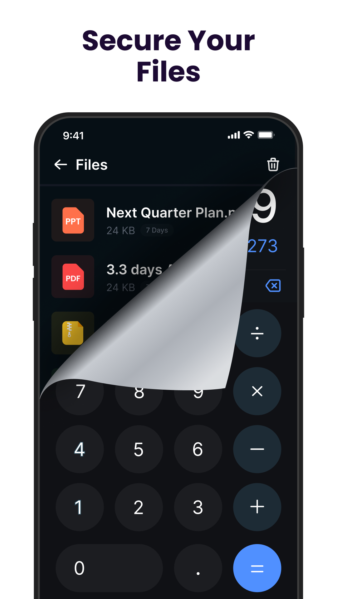 اسکرین شات 4 برنامه Calculator - Hide apps, Photo