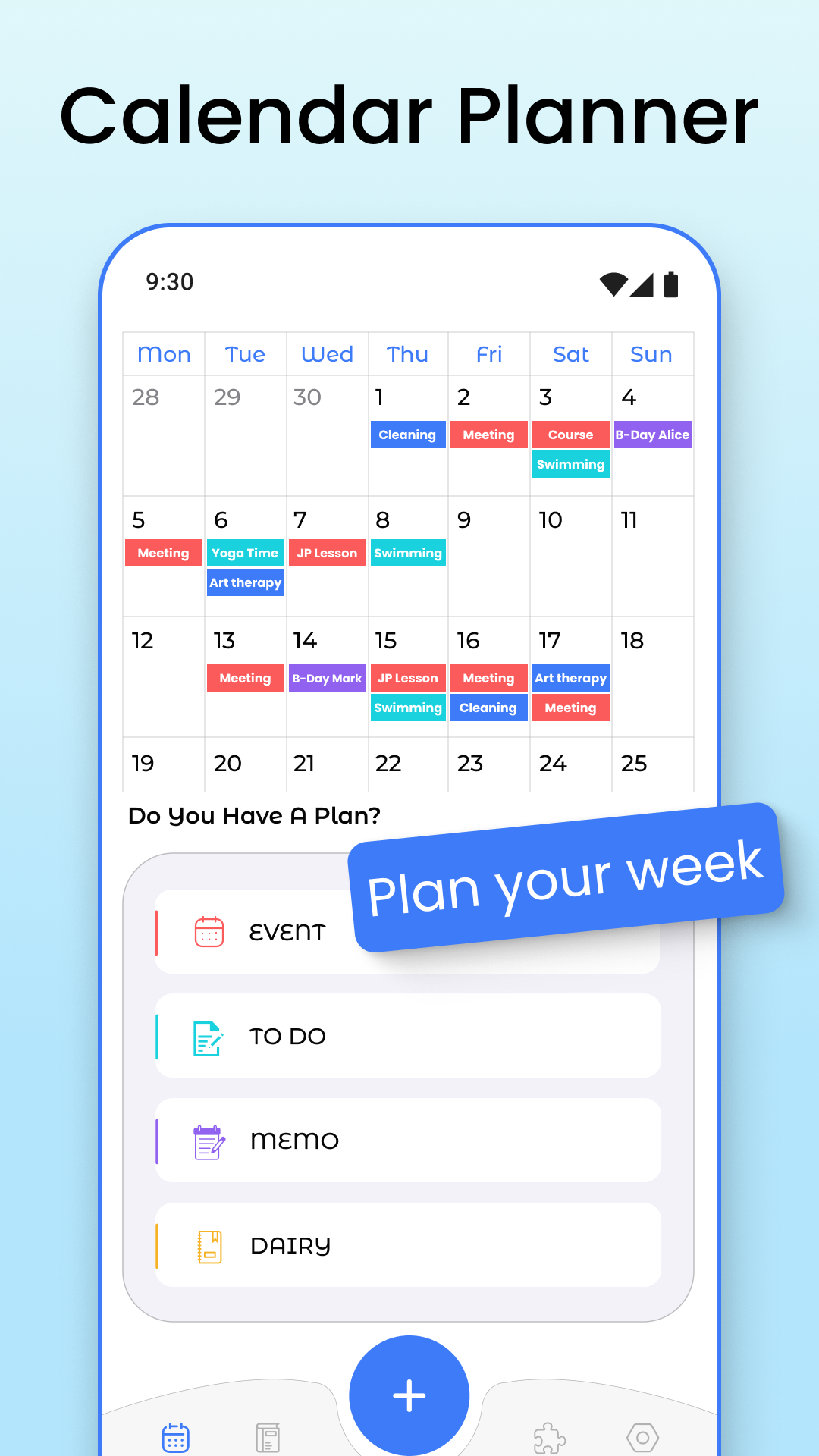 اسکرین شات 1 برنامه Calendar 2025