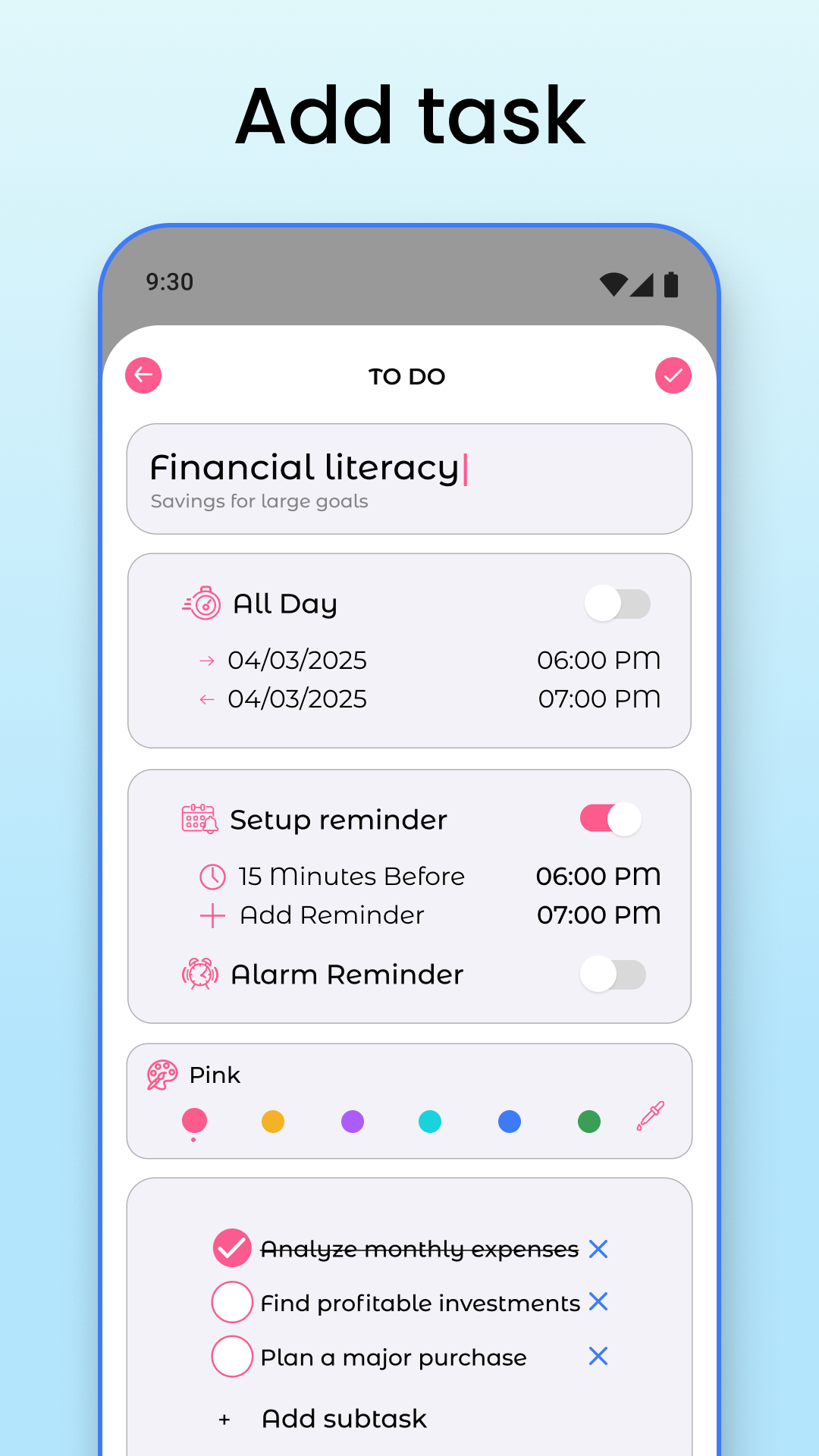 اسکرین شات 2 برنامه Calendar 2025