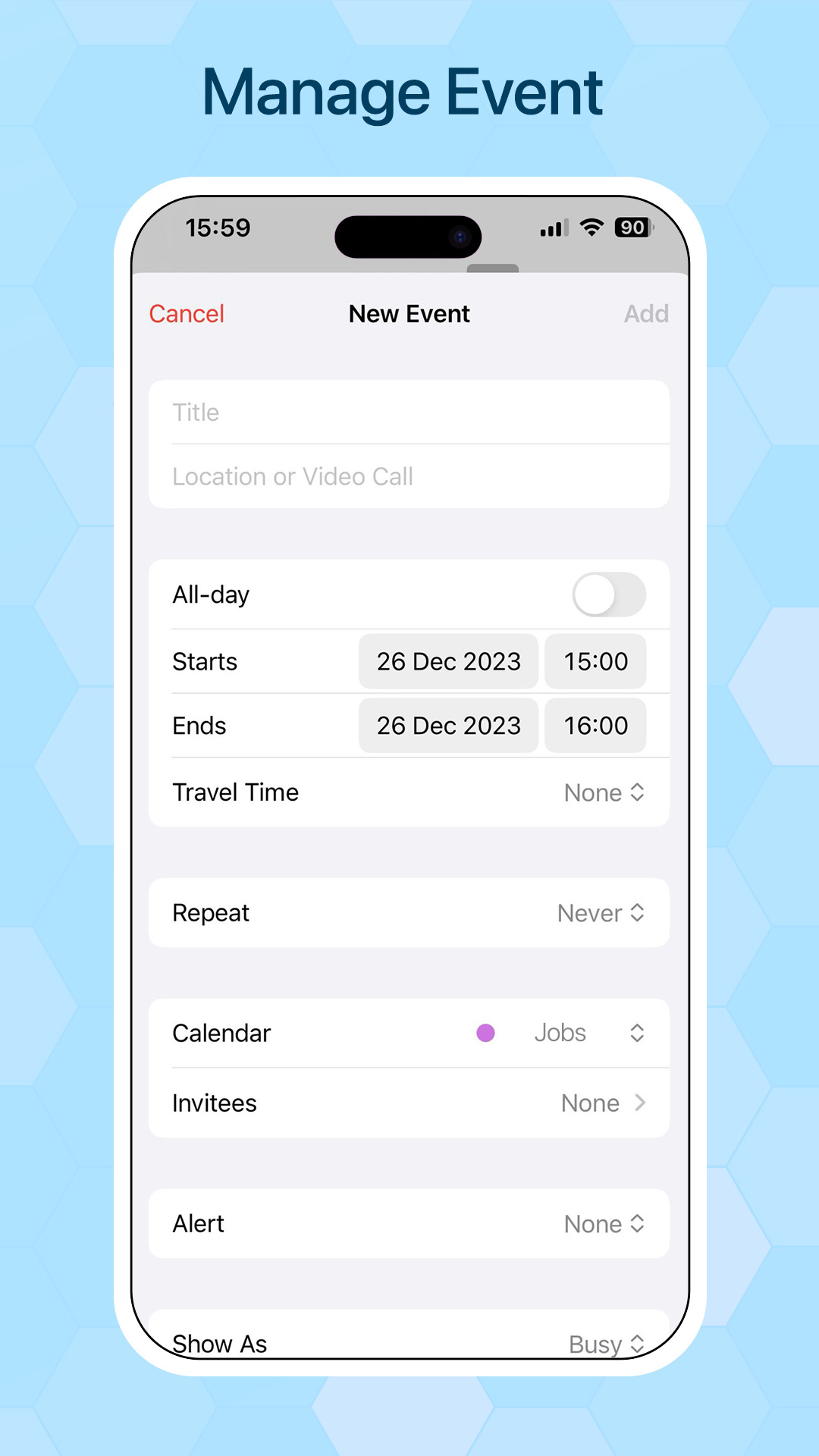 اسکرین شات 8 برنامه Calendar: To do list, Schedule