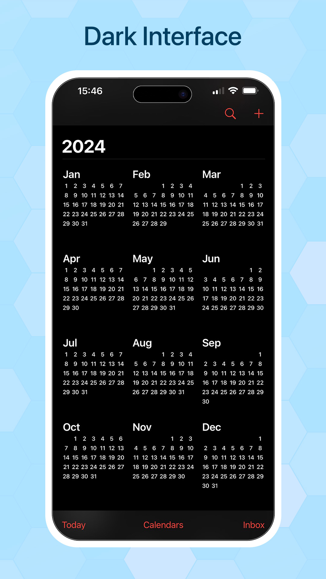 اسکرین شات 5 برنامه Calendar: To do list, Schedule