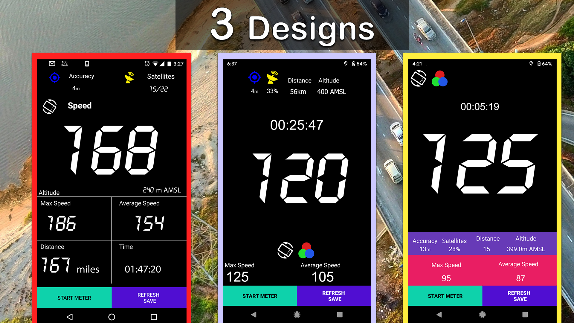 اسکرین شات 8 برنامه GPS Speedometer - Trip Meter