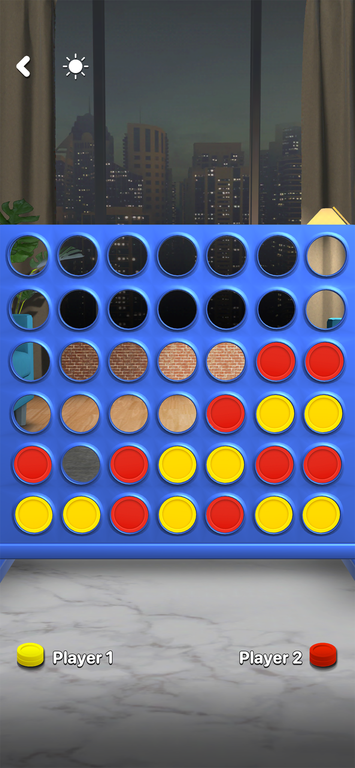 اسکرین شات 1 بازی Four In A Row Connect Game