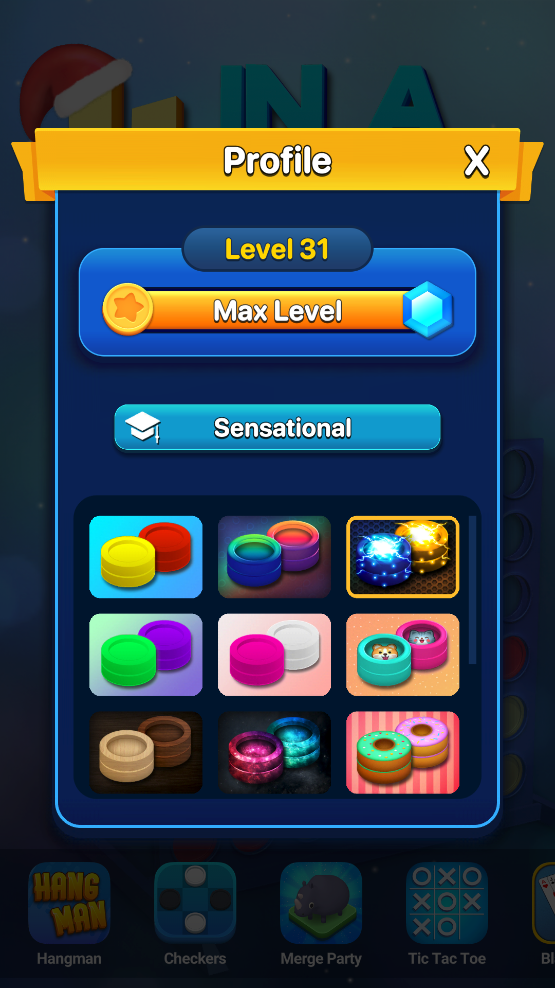 اسکرین شات 5 بازی Four In A Row Connect Game