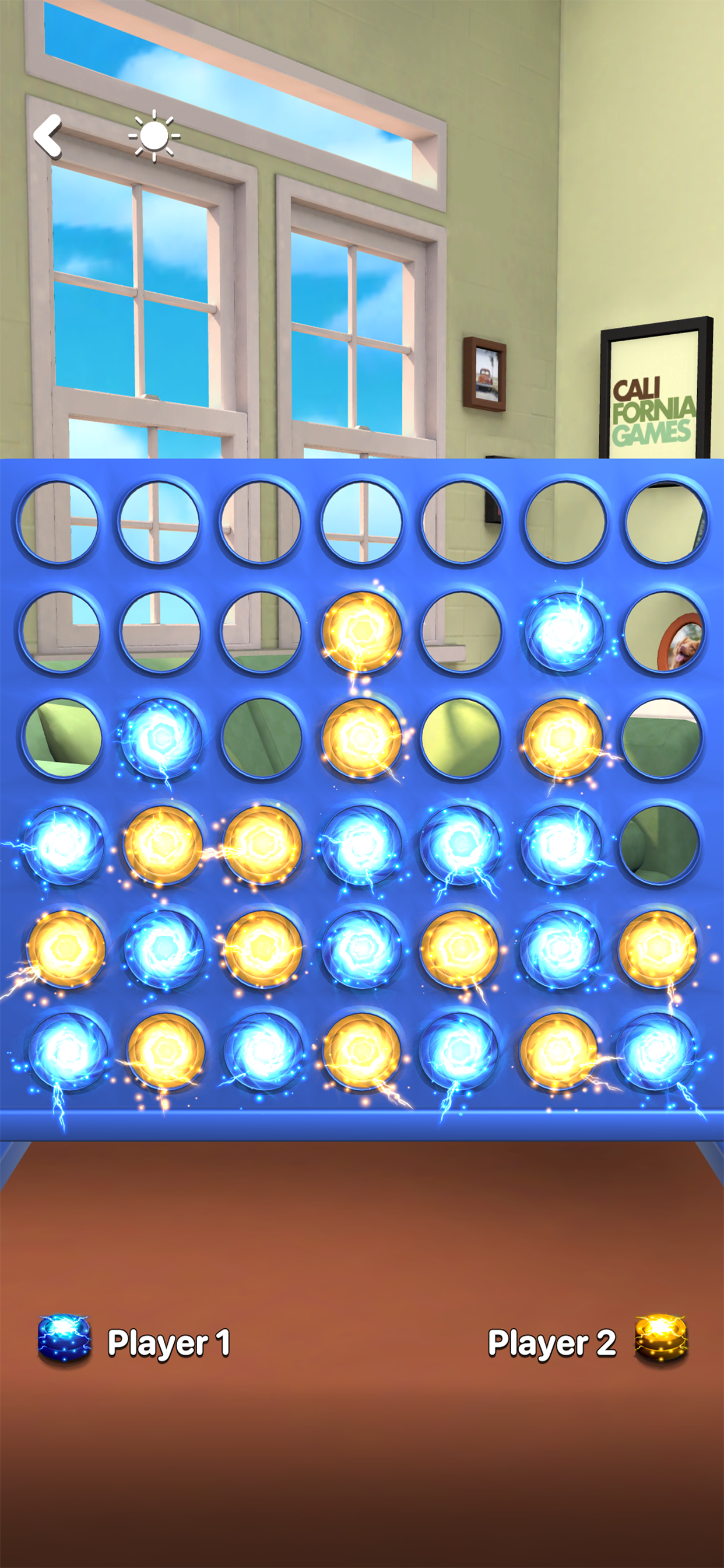 اسکرین شات 3 بازی Four In A Row Connect Game