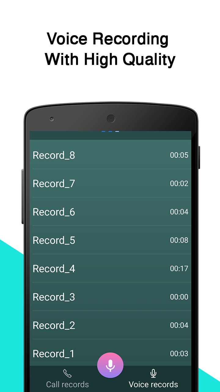 اسکرین شات 3 برنامه Call Recorder