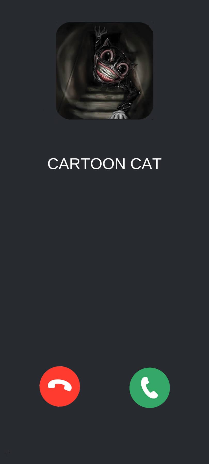 اسکرین شات 7 بازی fake call from Cartoon Cat