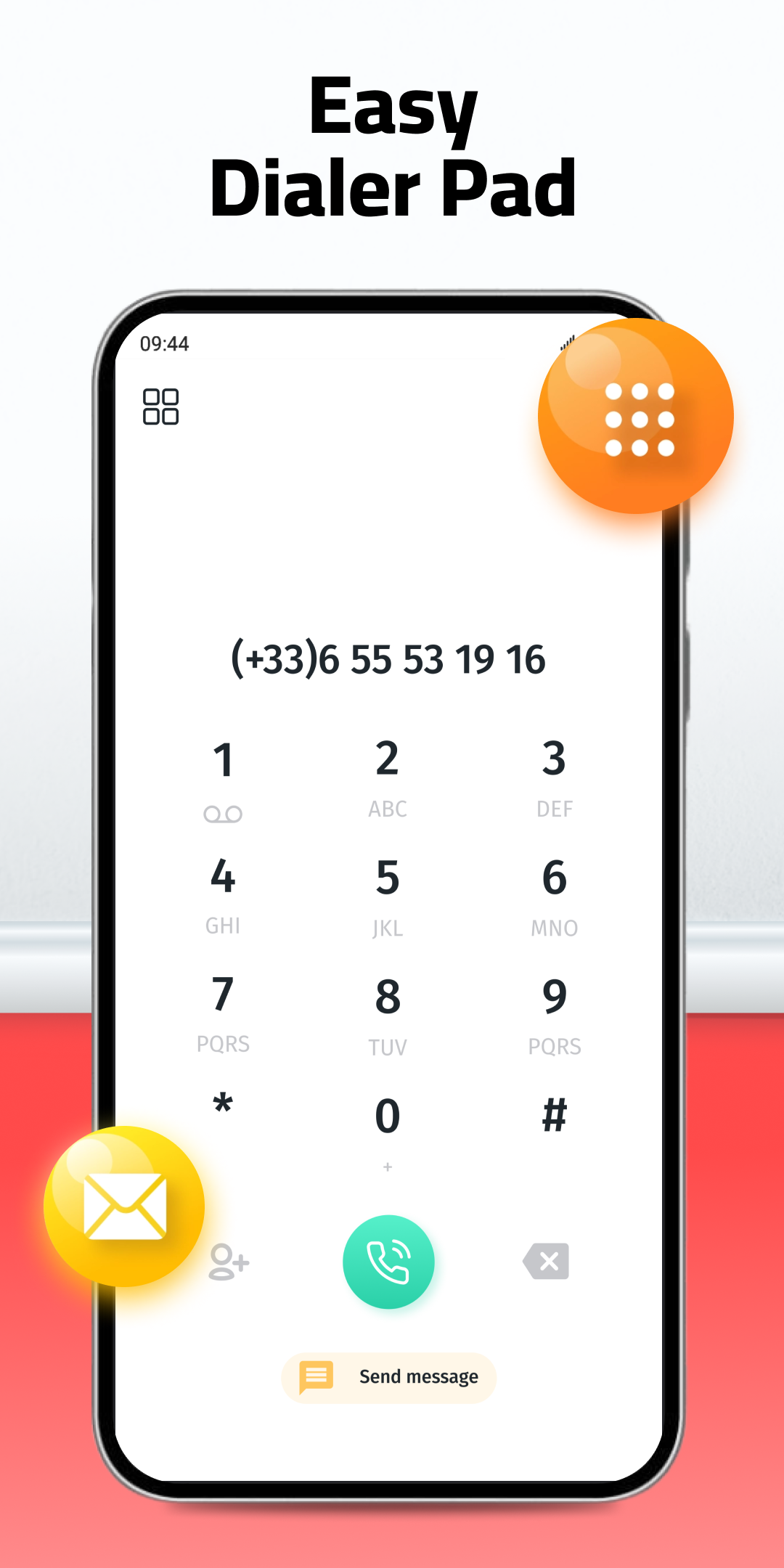 اسکرین شات 4 برنامه Phone Dialer - Call Recorder