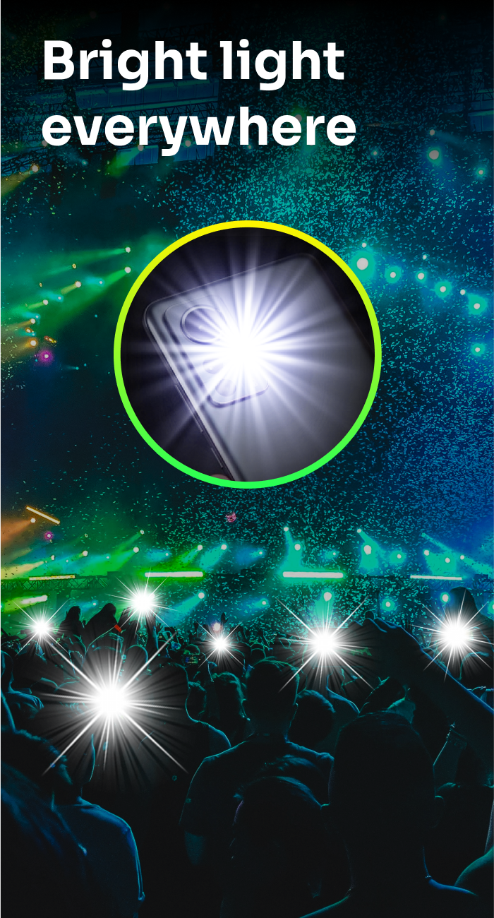 اسکرین شات برنامه Flashlight : SMS & Call Alert 5