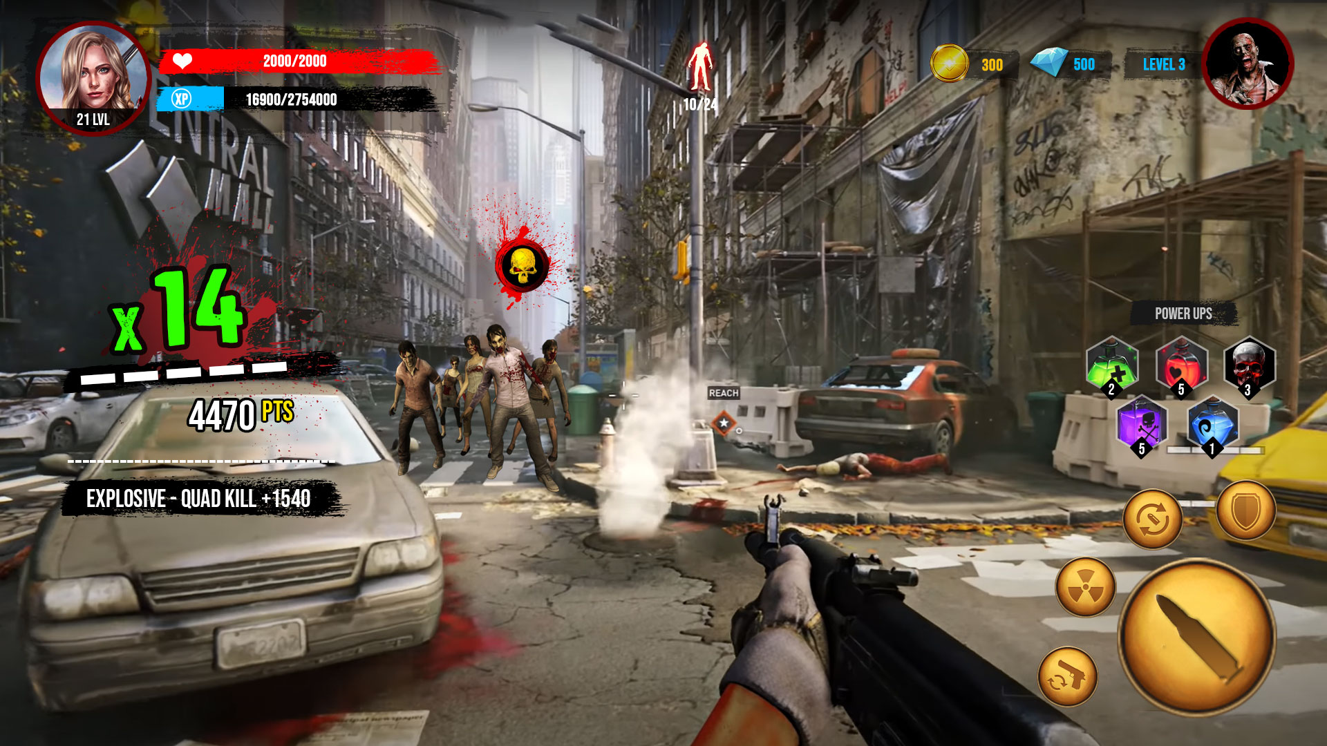 اسکرین شات 3 بازی Call of Zombie Survival Games