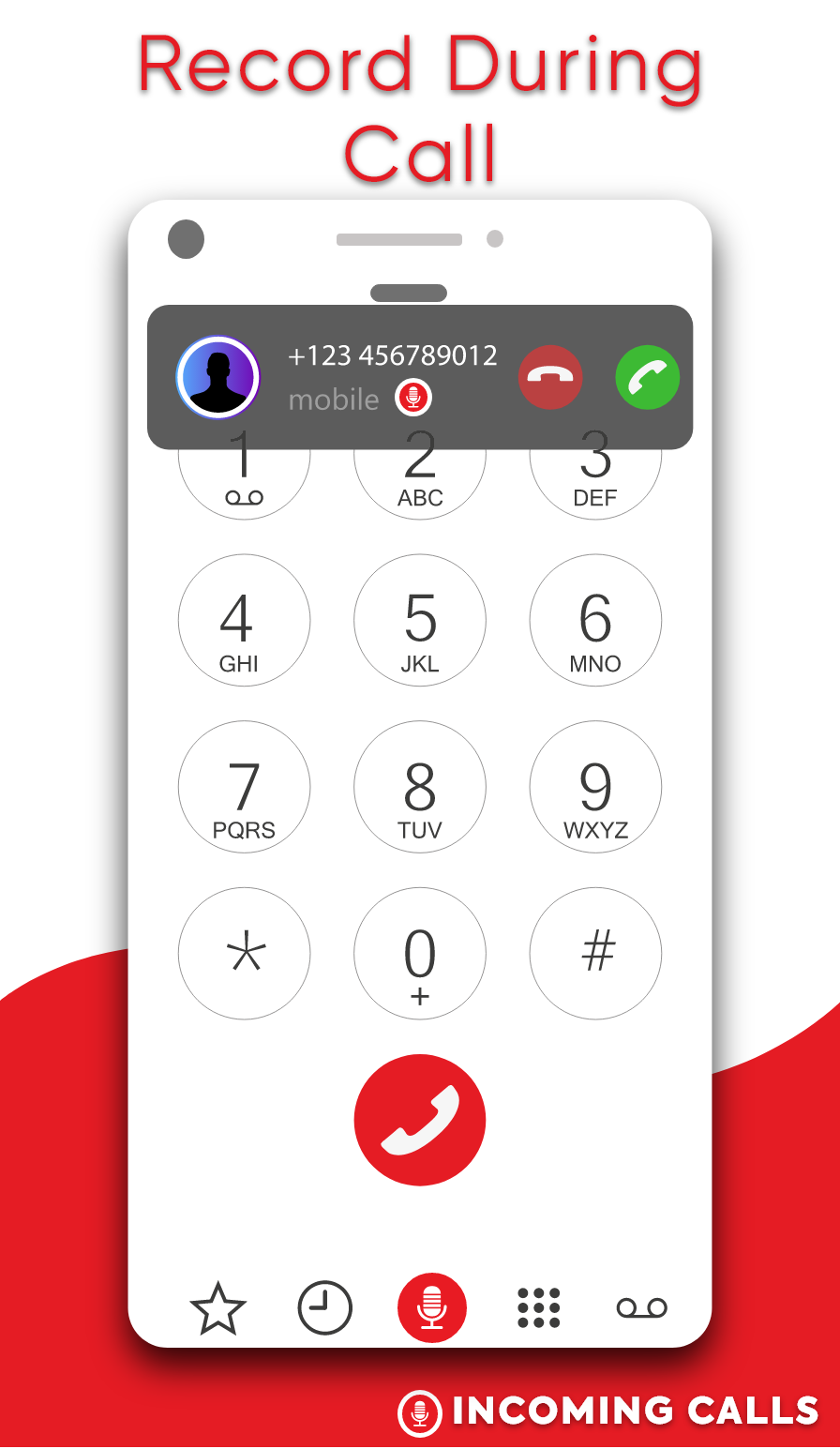 اسکرین شات 5 برنامه Call Recorder - Tapeacall