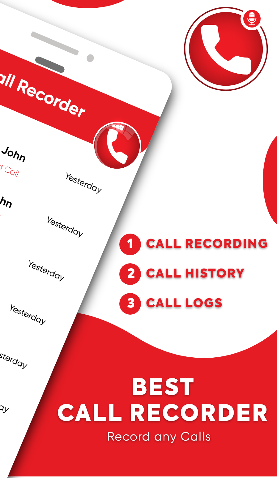 اسکرین شات 2 برنامه Call Recorder - Tapeacall