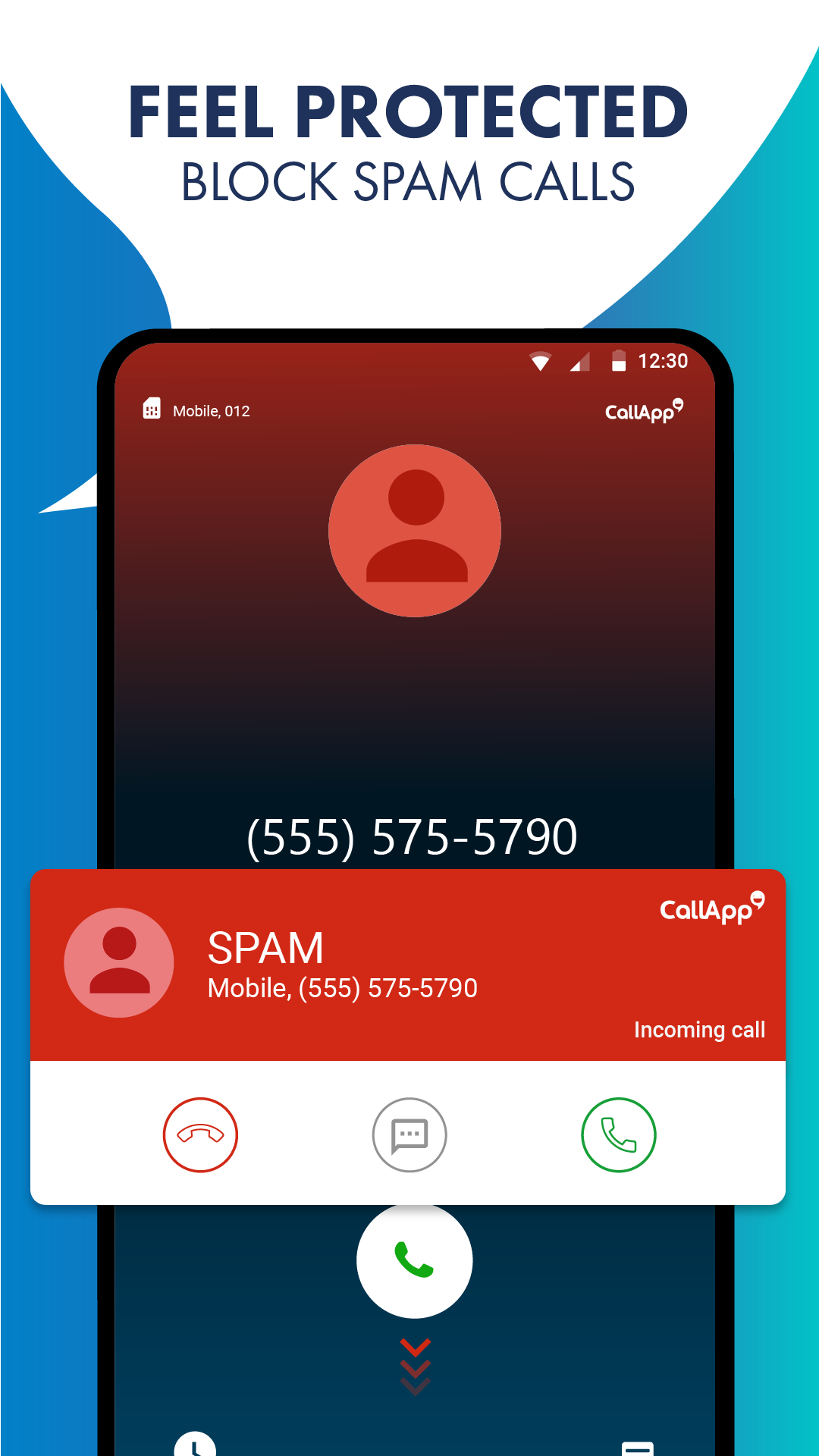 اسکرین شات 2 برنامه CallApp: Caller ID & Block