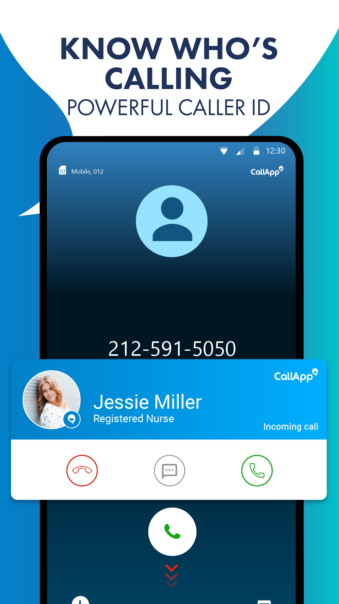اسکرین شات 1 برنامه CallApp: Caller ID & Block