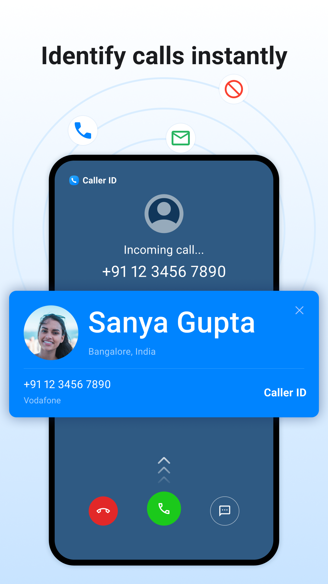 اسکرین شات 1 برنامه Caller ID, Phone Number Lookup