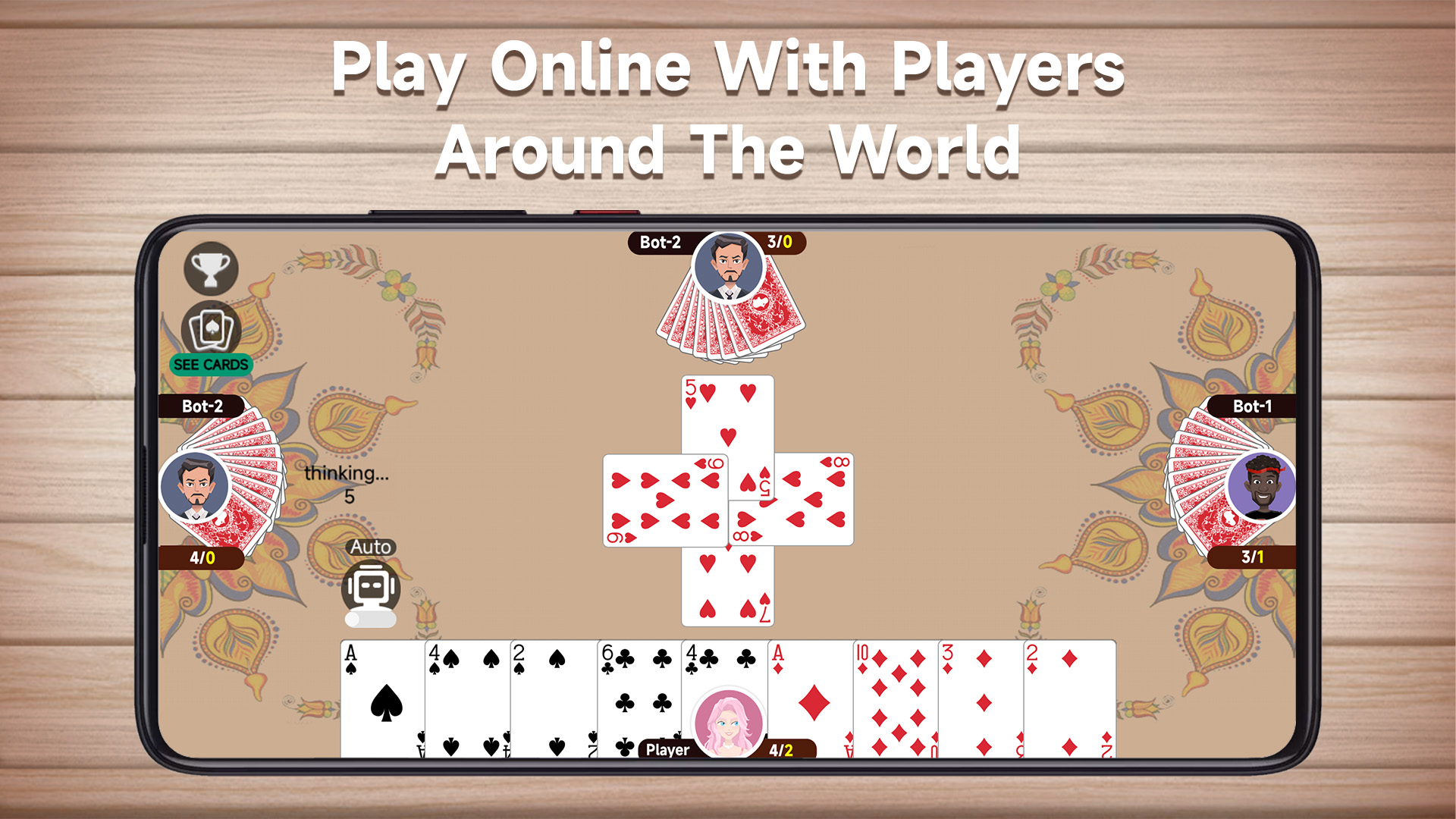 اسکرین شات 3 بازی Callbreak Master - Card Game