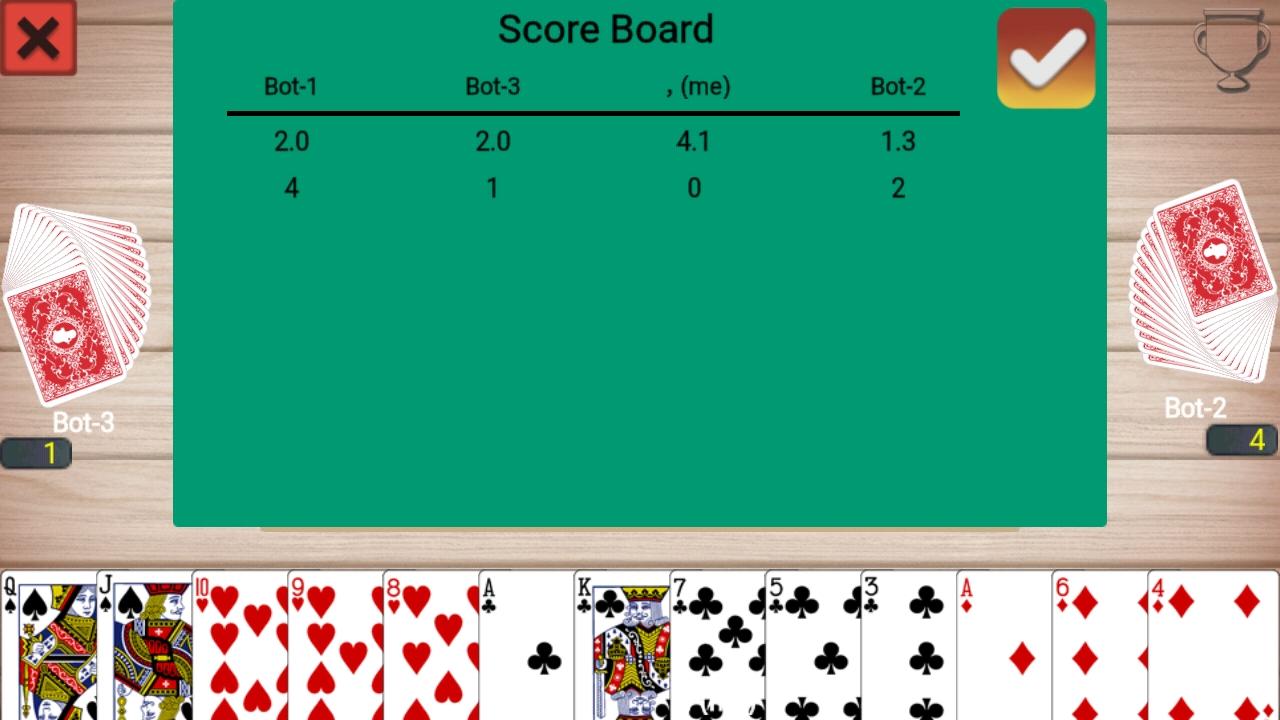 اسکرین شات 6 بازی Callbreak Master - Card Game