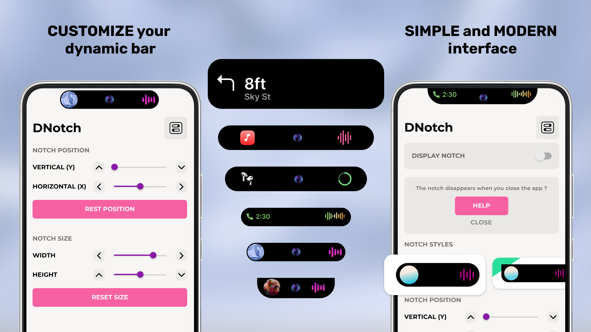 اسکرین شات 3 برنامه Dynamic Bar
