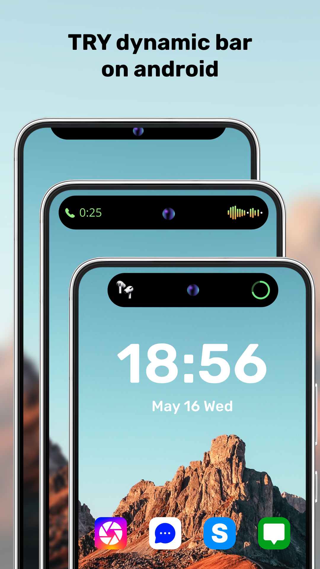 اسکرین شات 4 برنامه Dynamic Bar