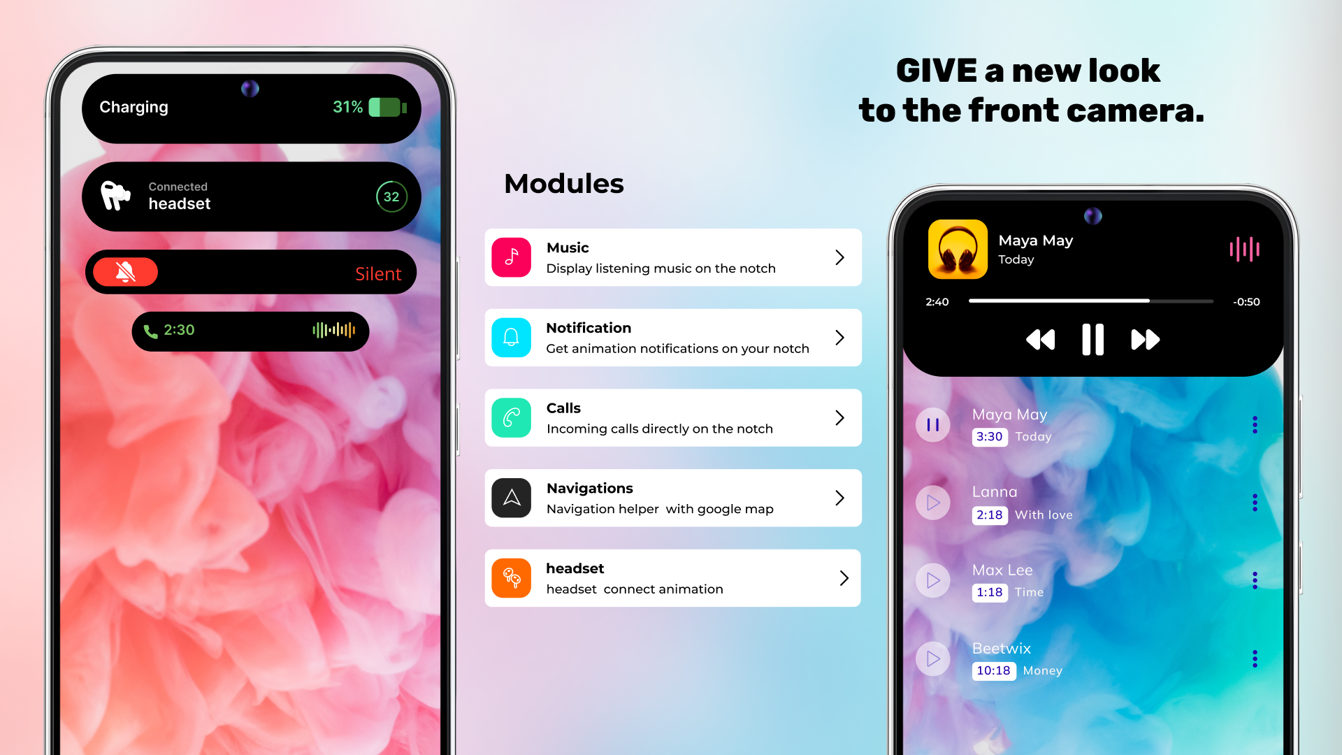 اسکرین شات 2 برنامه Dynamic Bar