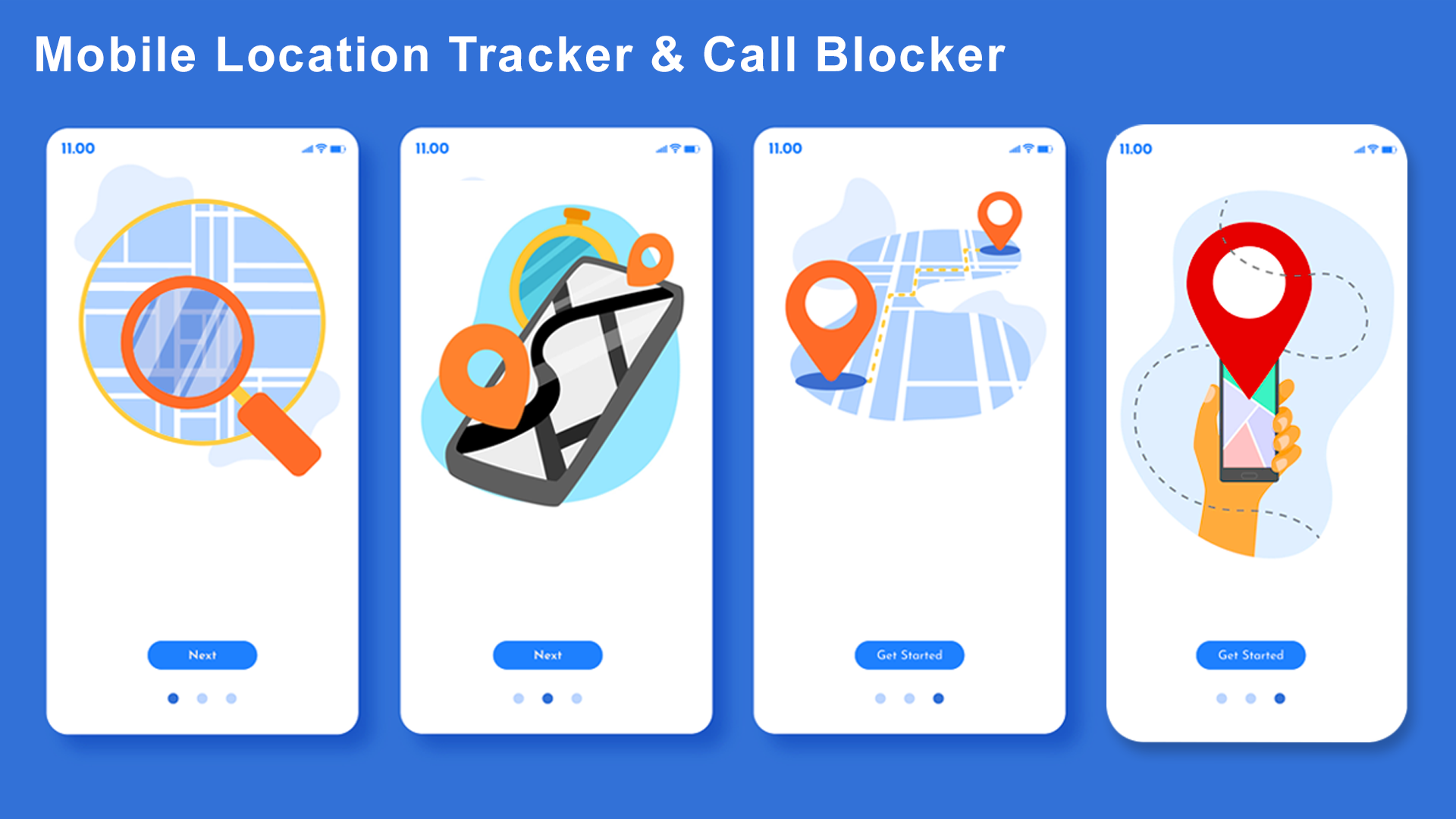 اسکرین شات 3 برنامه Mobile Location Tracker