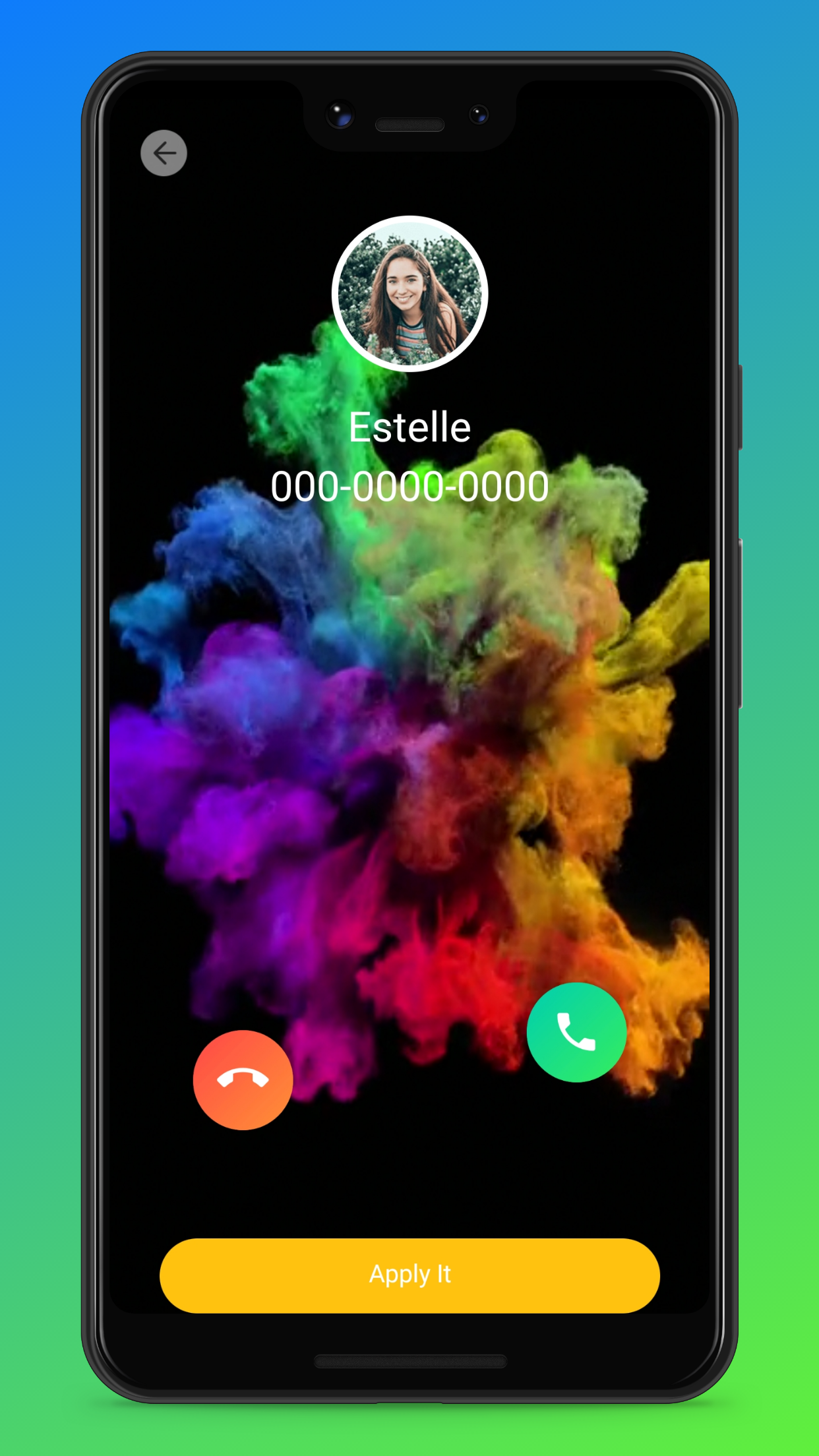 اسکرین شات 3 برنامه Call Flash - Color Flash