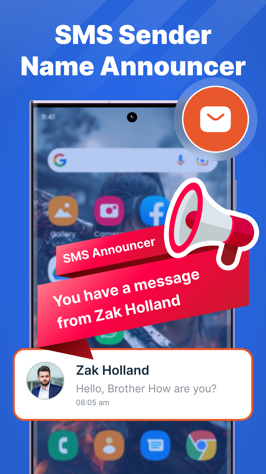 اسکرین شات 2 برنامه Callix : Caller Name Announcer