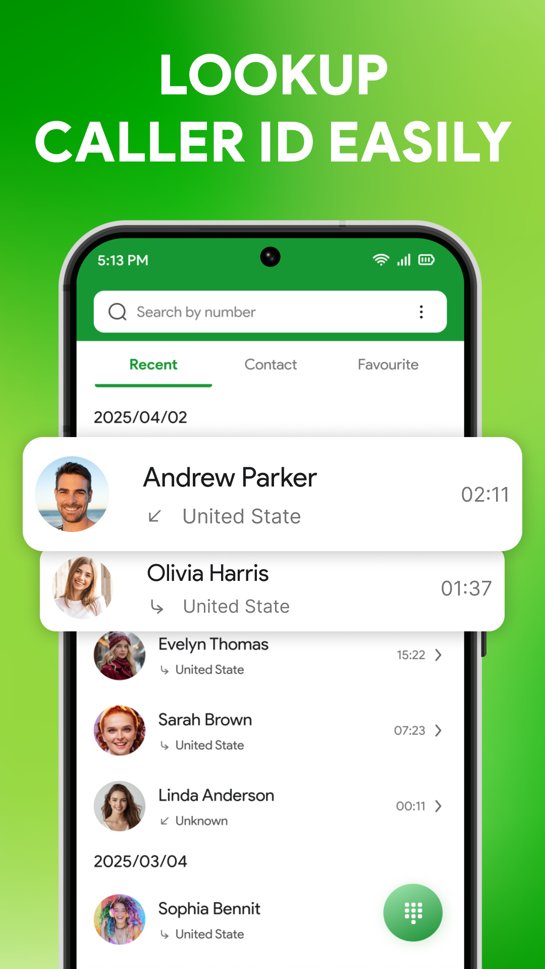 اسکرین شات 6 برنامه Caller ID & Spam Block