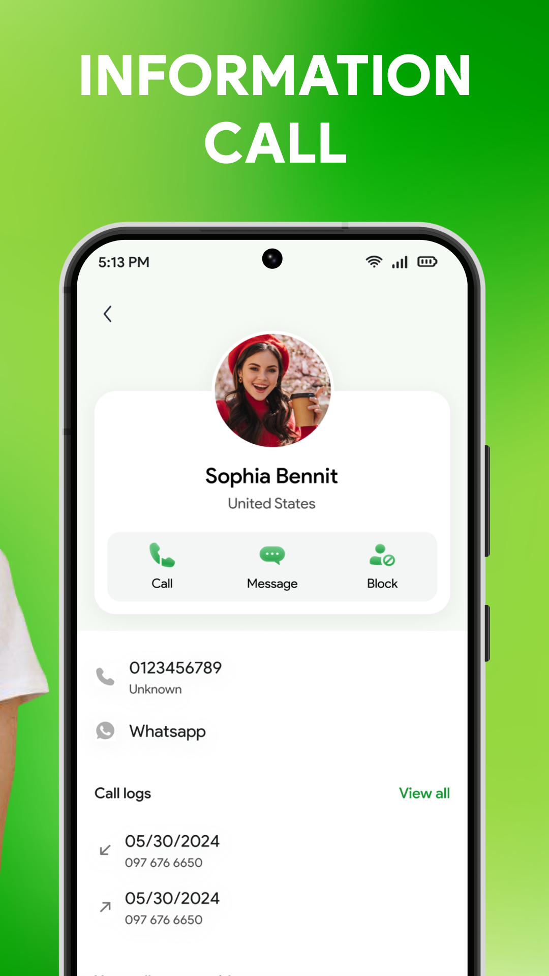 اسکرین شات 3 برنامه Caller ID & Spam Block