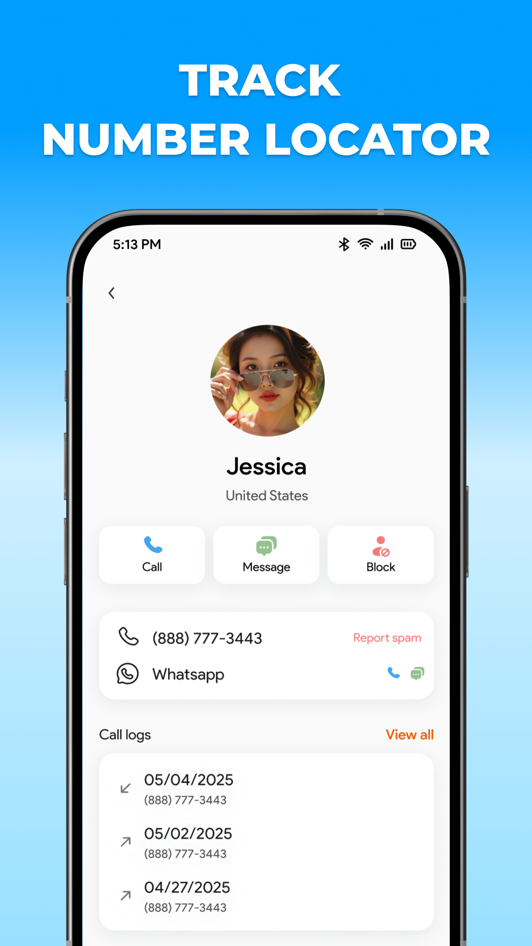 اسکرین شات 4 برنامه Caller ID & Smart Spam Blocker