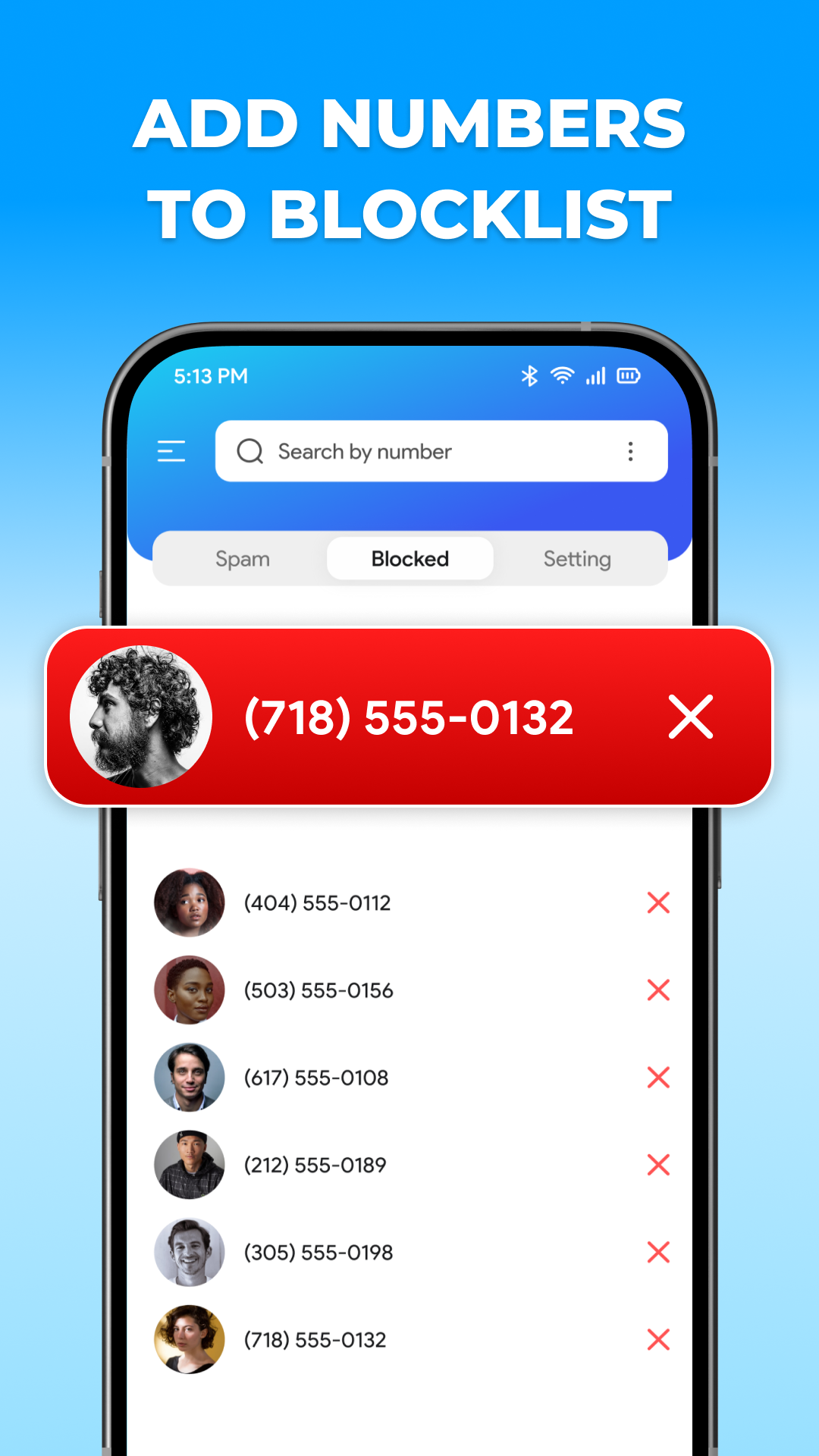 اسکرین شات 5 برنامه Caller ID & Smart Spam Blocker