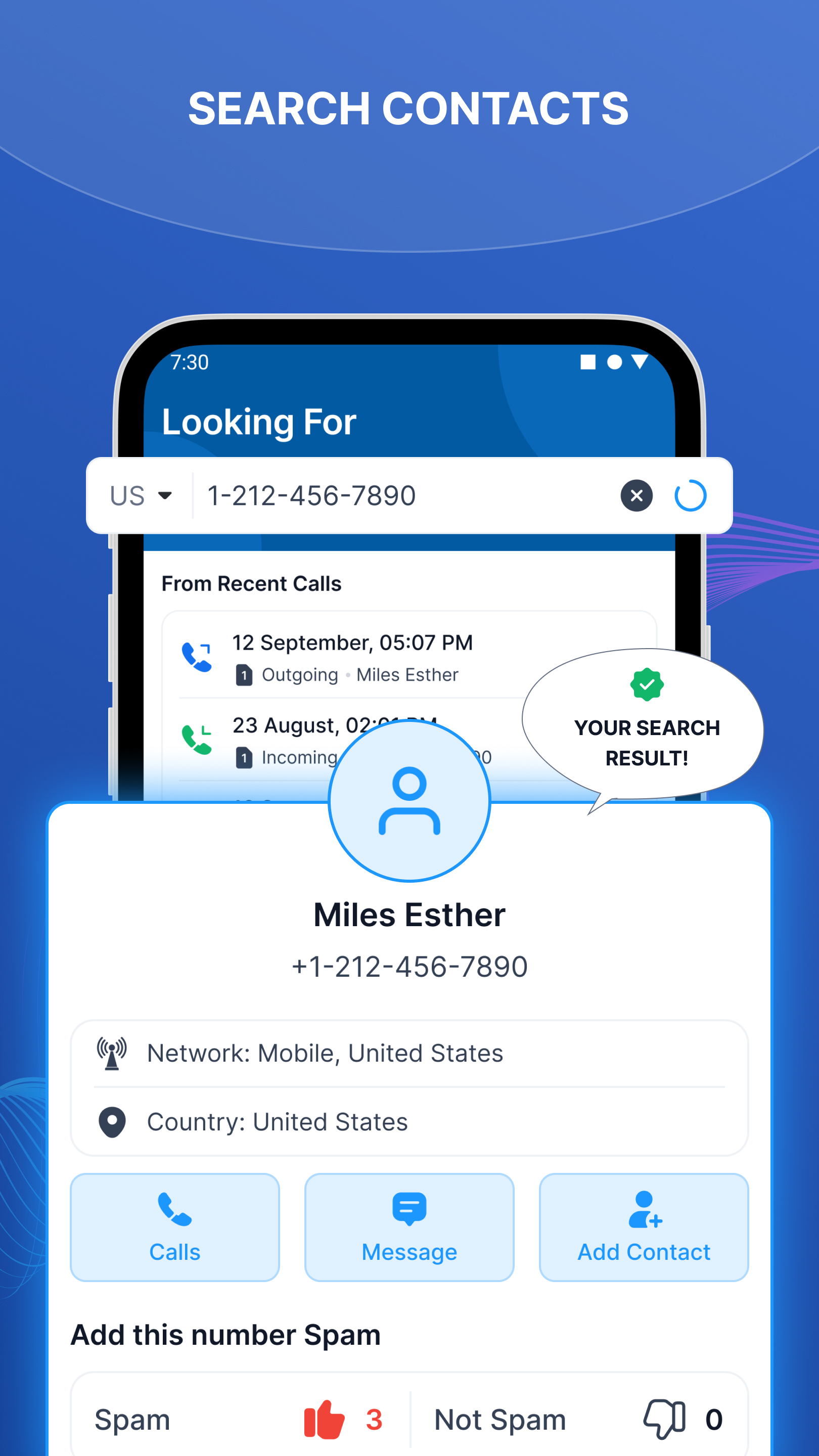 اسکرین شات برنامه Show ID Caller & Spam Blocker 7