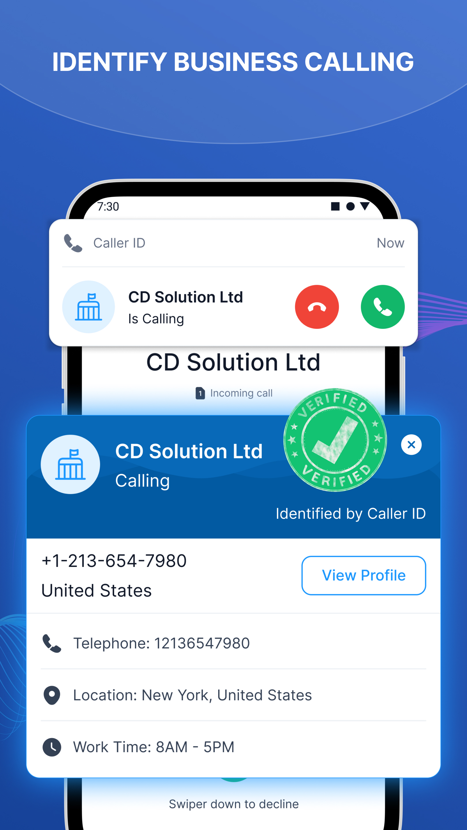 اسکرین شات برنامه Show ID Caller & Spam Blocker 5