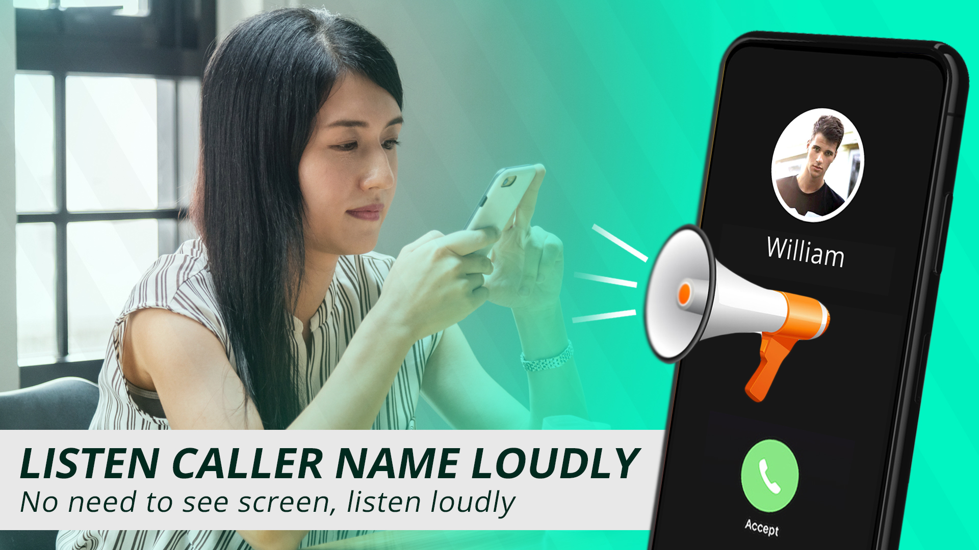 اسکرین شات 4 برنامه Call Announcer & SMS Announcer