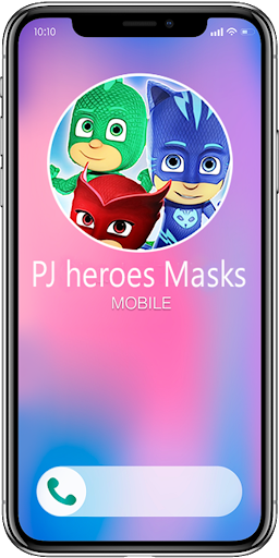 اسکرین شات 1 برنامه Fake Call PJ Masks - Call PJ Heroes Mask