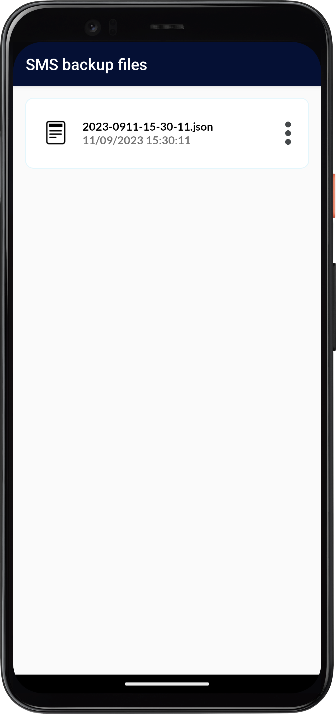 اسکرین شات 6 برنامه Call Log and sms manager