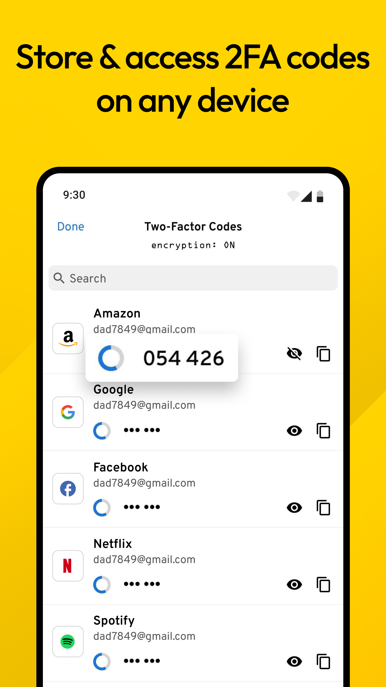 اسکرین شات 7 برنامه Keeper Password Manager