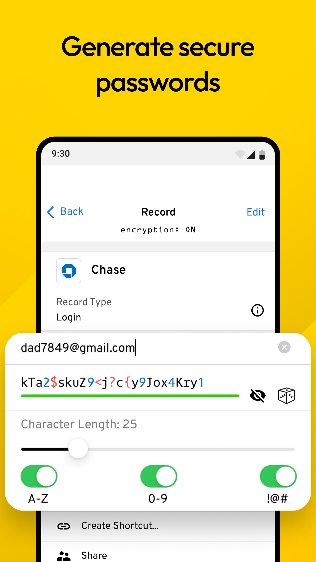 اسکرین شات 5 برنامه Keeper Password Manager