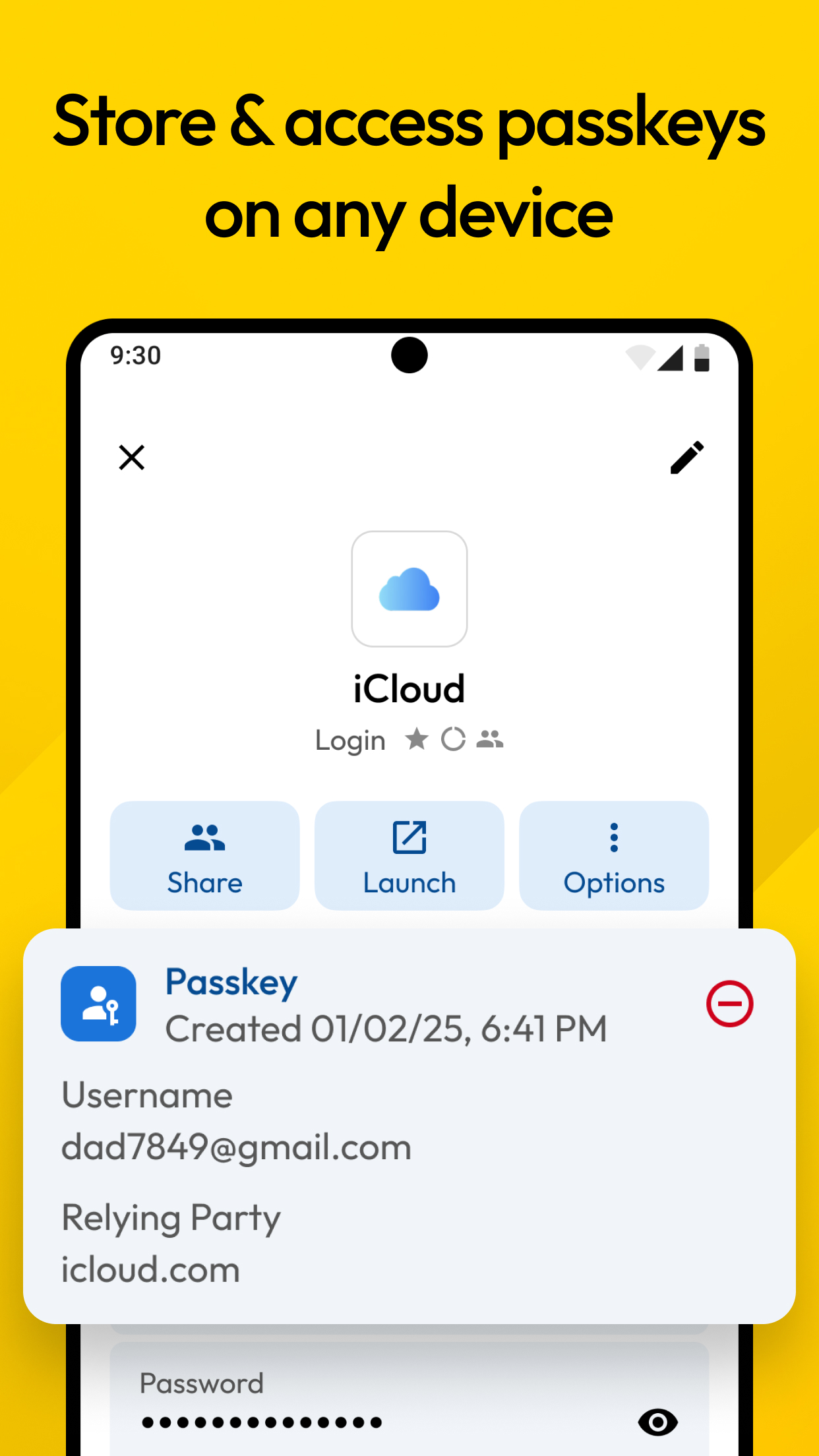 اسکرین شات 6 برنامه Keeper Password Manager