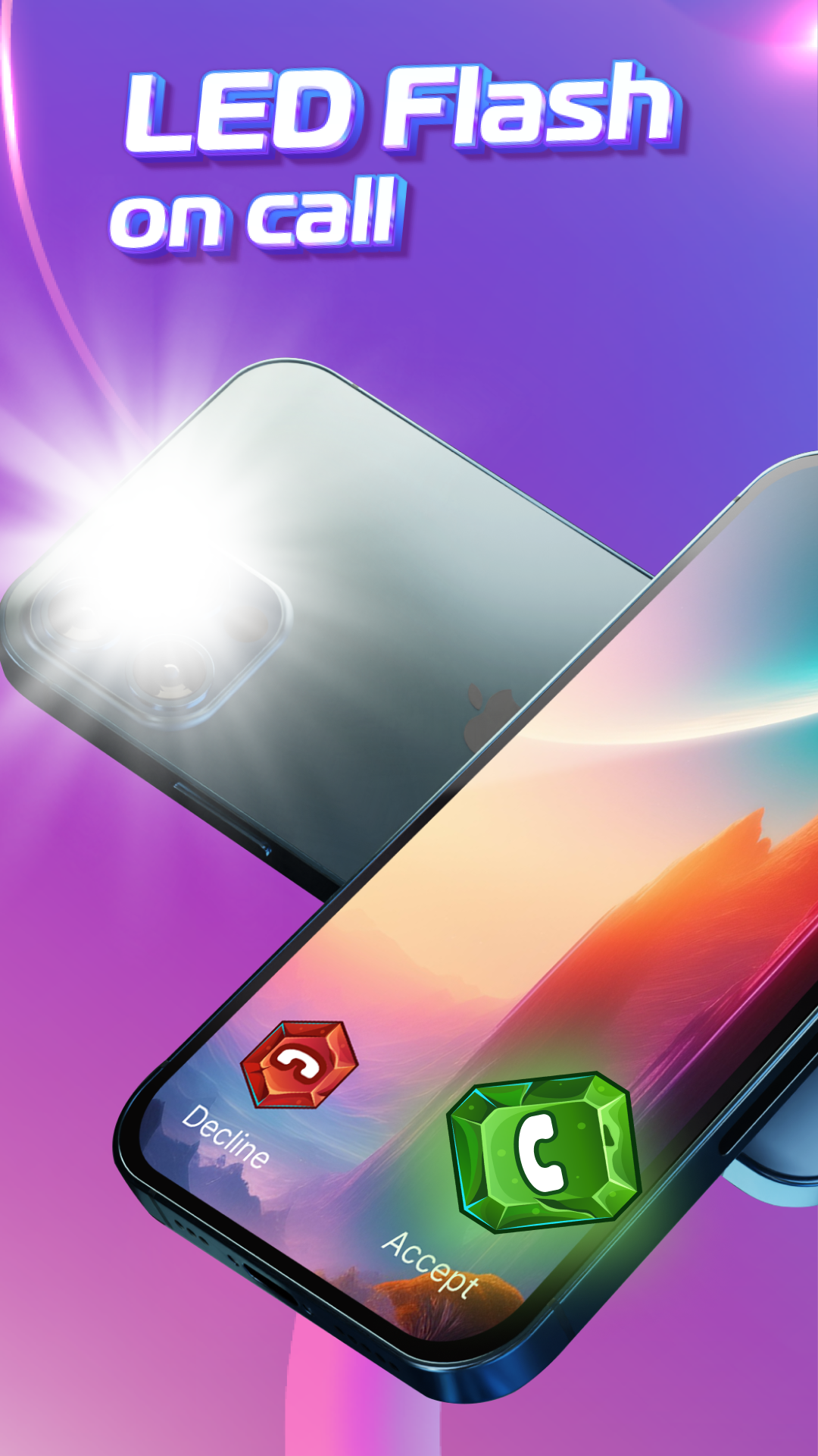 اسکرین شات 4 برنامه Call Screen with Color Themes