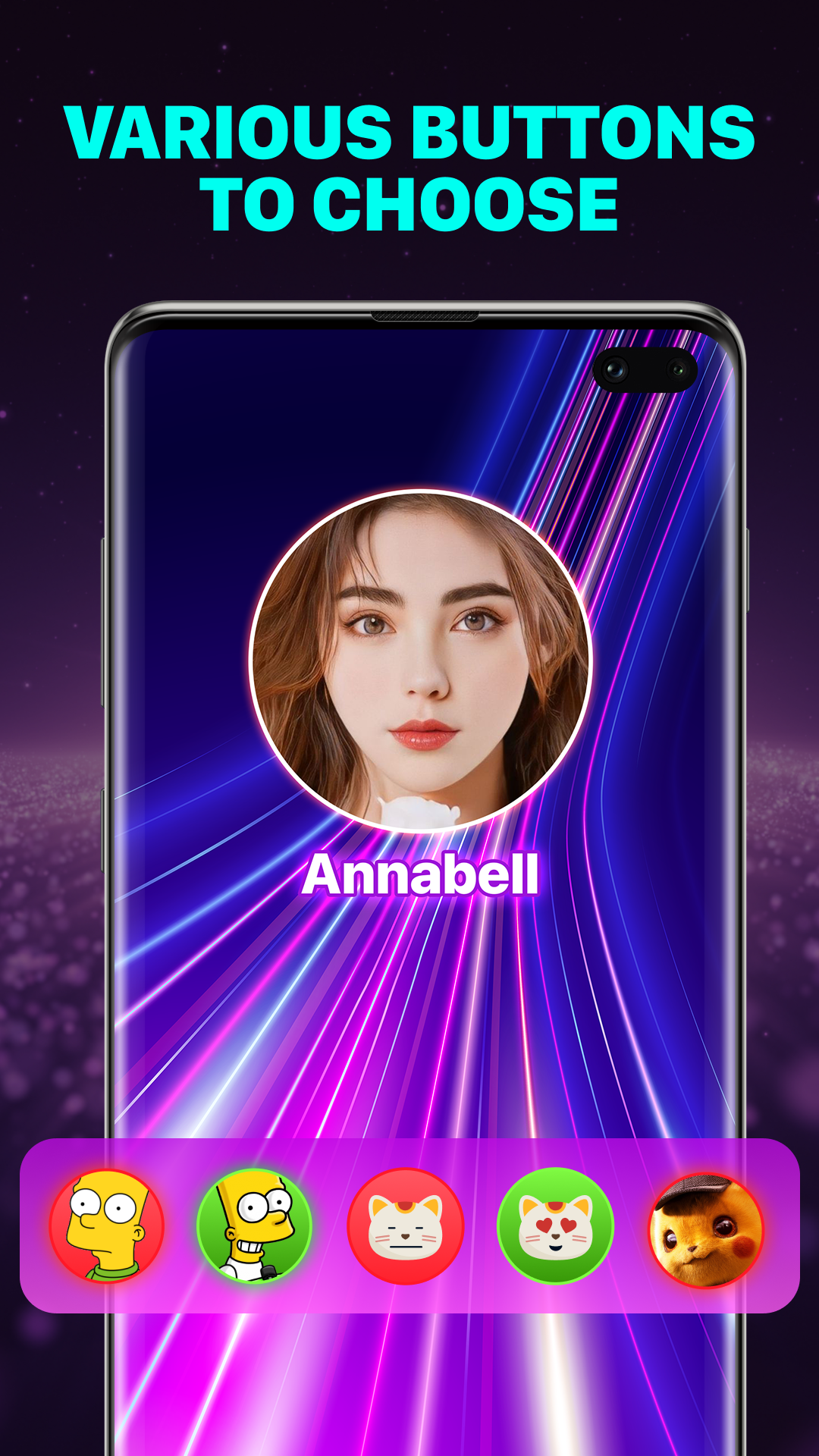 اسکرین شات 5 برنامه Color Phone - Nice Call Screen